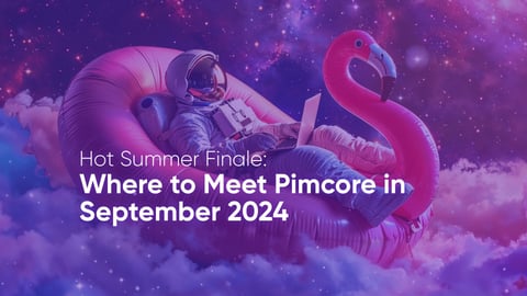 Hot Summer Finale: Where to Meet Pimcore in September 2024