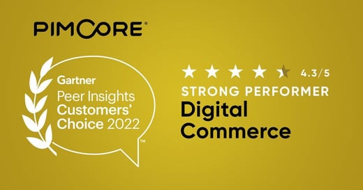 Pimcore Recognized as a Strong Performer in Digital Commerce 