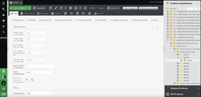 Centralization and innovation: GMDE implements PIM and DAM at Caleffi