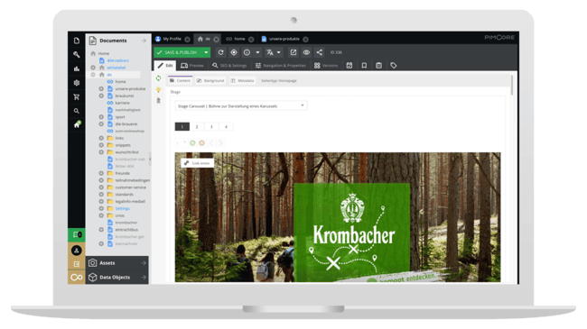 The Krombacher Digital Platform