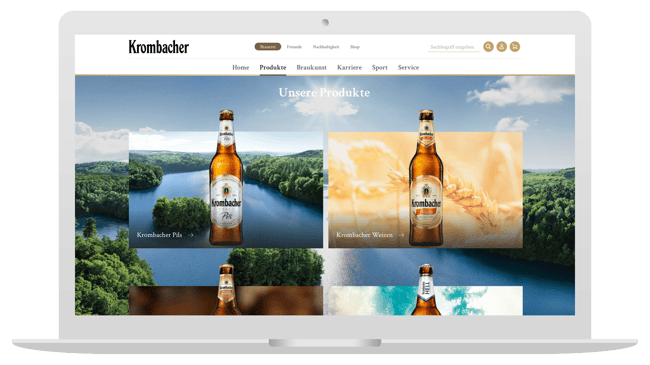The Krombacher Digital Platform