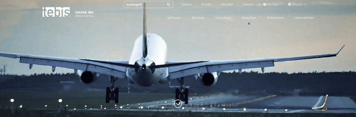 New Corporate Website for Tebis AG